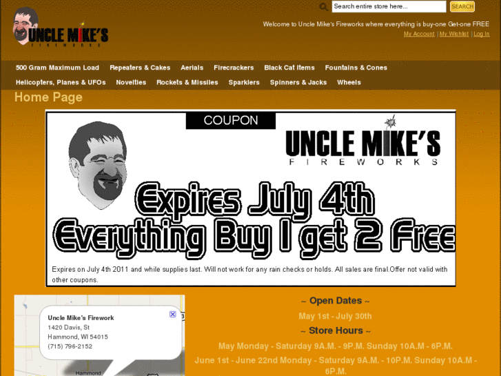 www.unclemikesfireworks.com