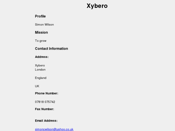 www.xybero.com