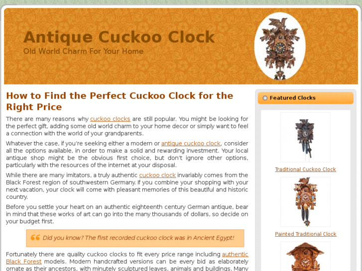 www.antiquecuckooclock.net