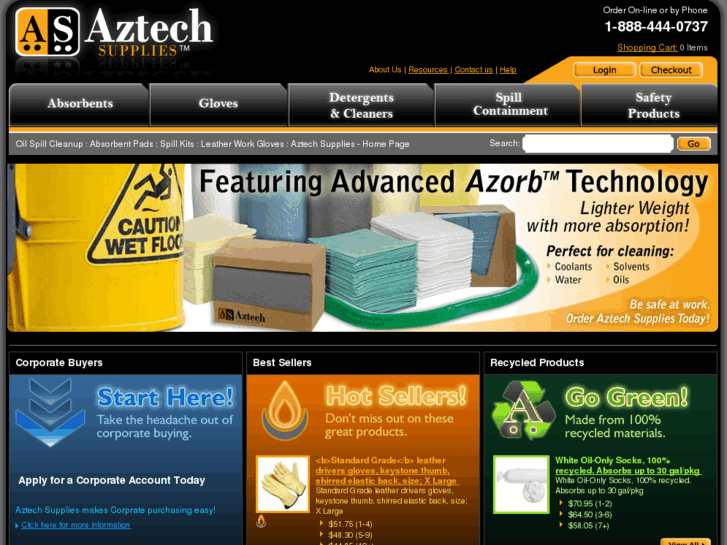 www.aztechabsorbents.com