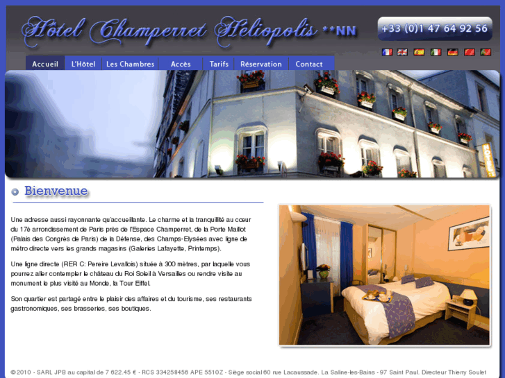 www.champerret-heliopolis-paris-hotel.com