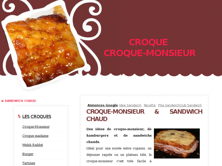 www.croquemonsieur.net