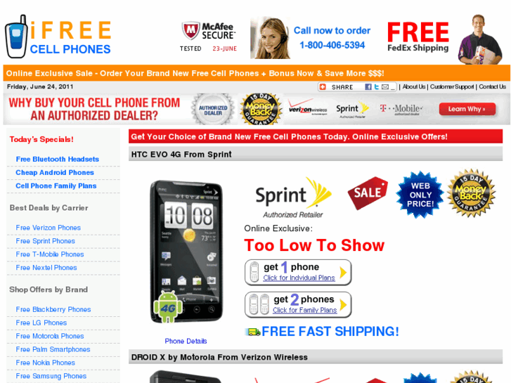 www.ifreecellphones.com