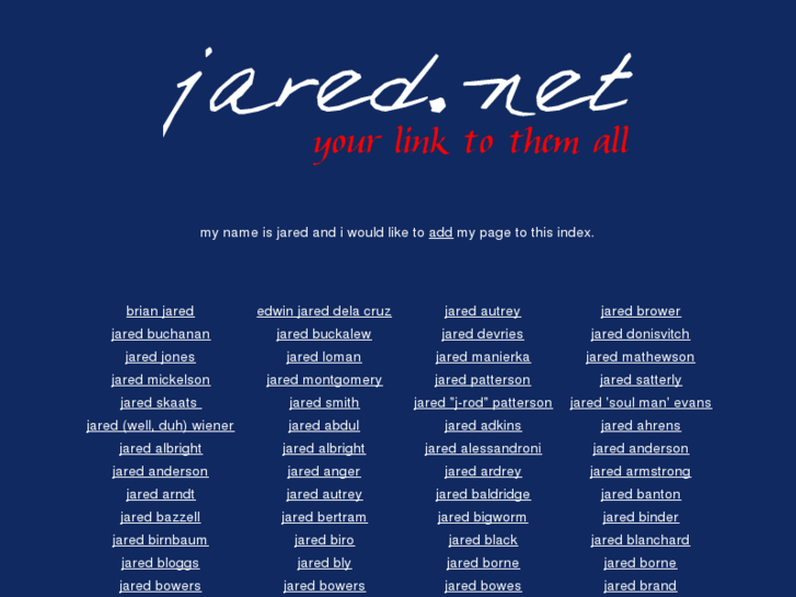 www.jared.net