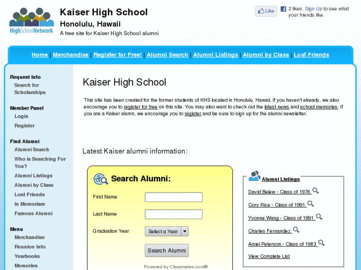 www.kaiserhighschool.org