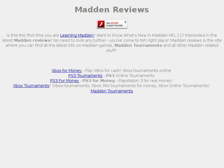 www.maddenreviews.com