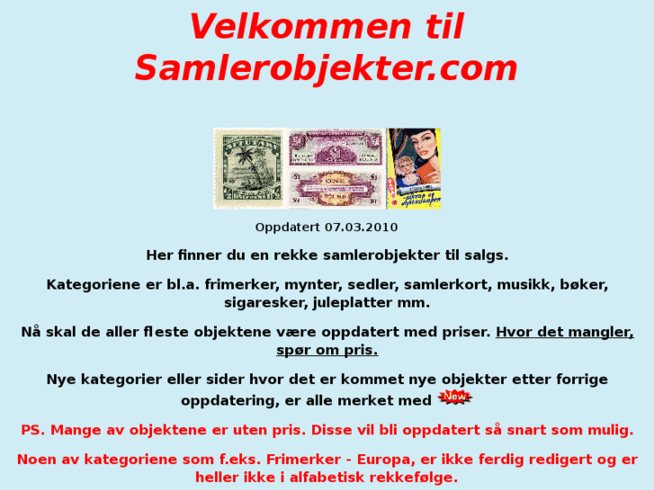 www.samlerobjekter.com