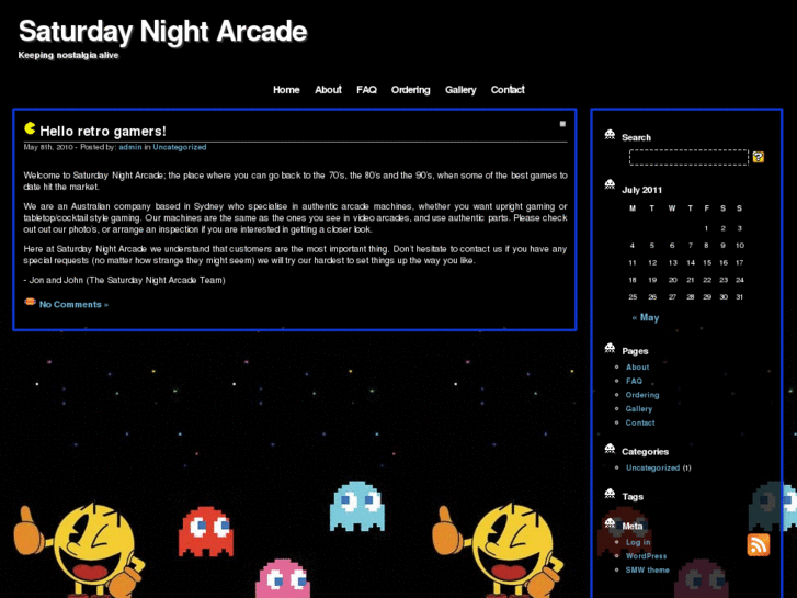 www.saturdaynightarcade.com
