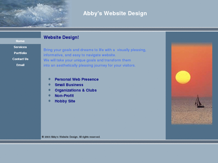 www.abbyswebsitedesign.com