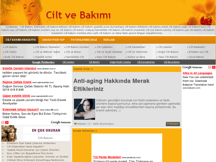 www.ciltvebakimi.com
