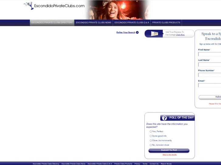 www.escondidoprivateclubs.com