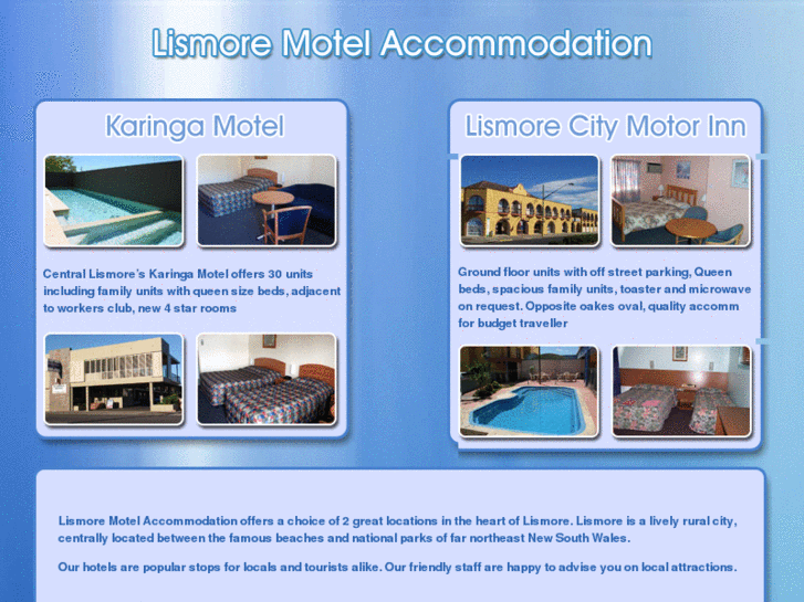 www.lismoremotels.com