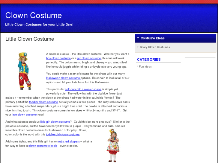 www.littleclowncostume.com