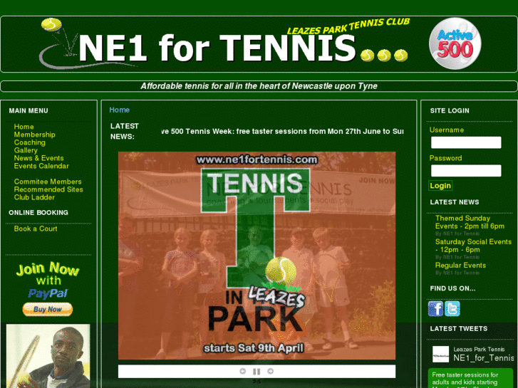 www.ne1fortennis.com