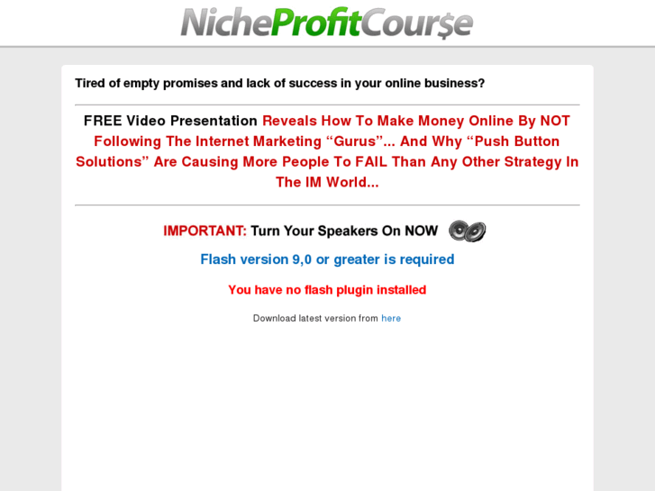 www.nicheprofitcourse.com