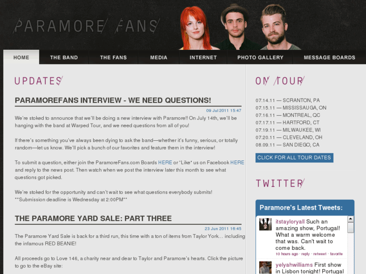 www.paramorefans.com