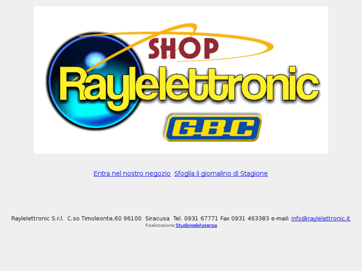 www.raylelettronic.it