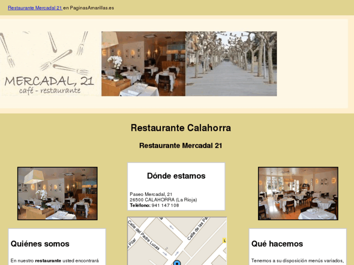 www.restaurantemercadal21.com