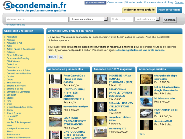 www.secondemain.fr