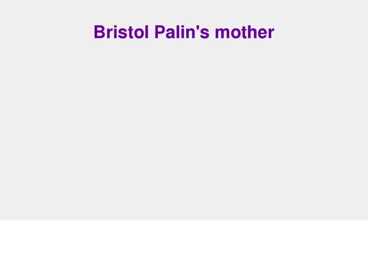 www.bristol-palin.com