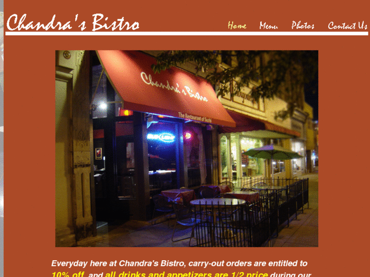 www.chandrasbistro.com