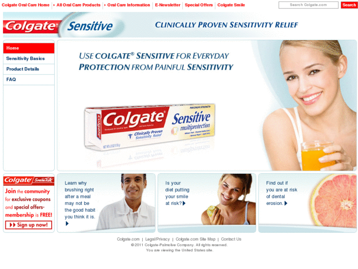 www.colgatesensitive.com