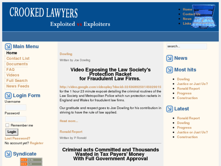 www.crooked-lawyers.net