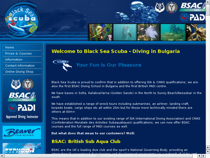 www.diving-bulgaria.com