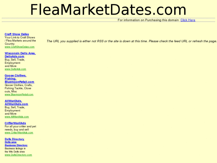 www.fleamarketdates.com