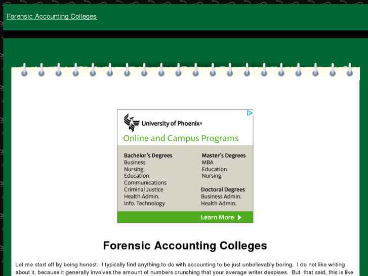 www.forensicaccountingcolleges.com