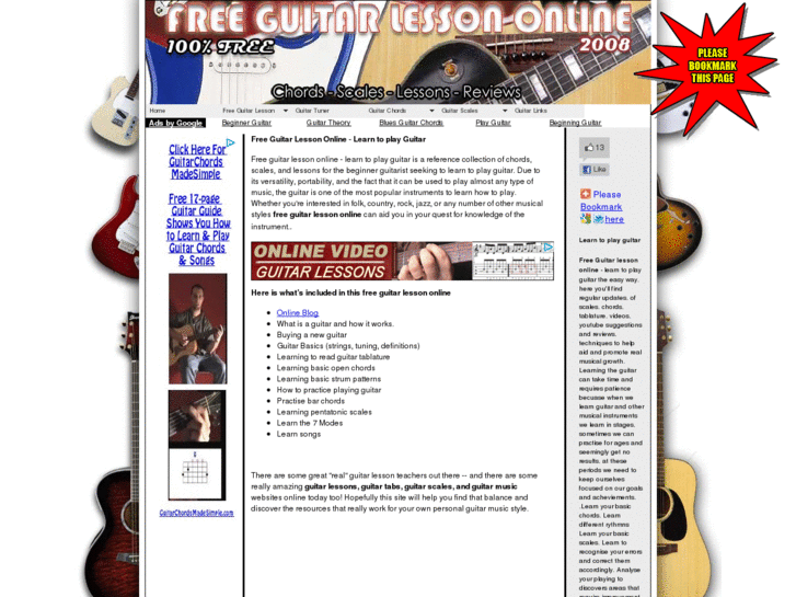 www.freeguitarlessononline.co.uk