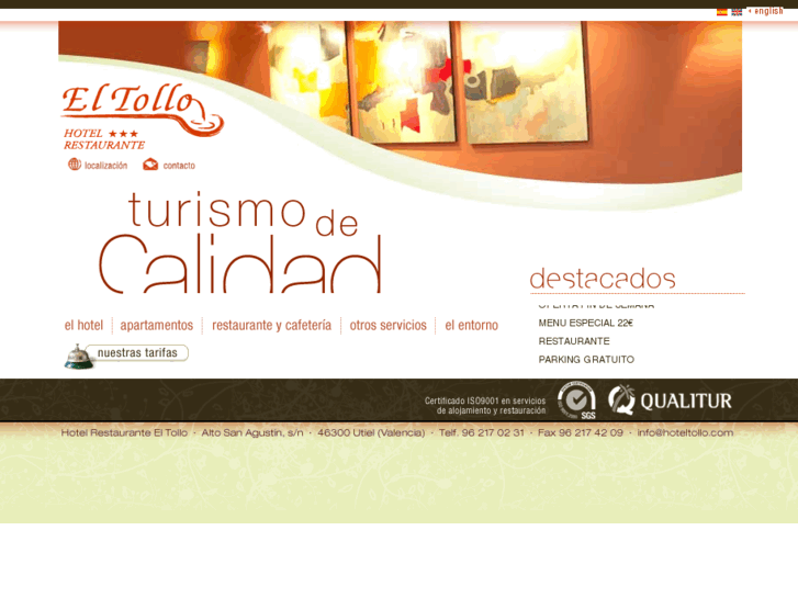 www.hoteltollo.com