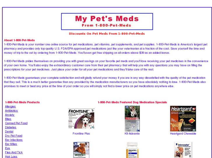 www.mypetsmeds.net