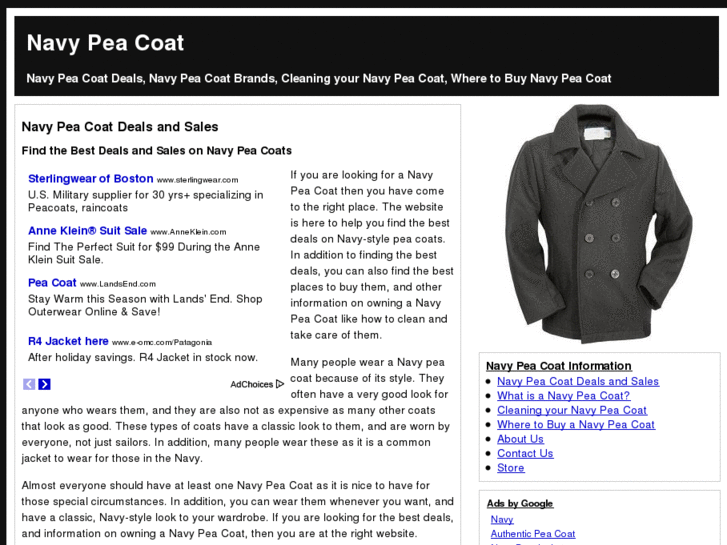 www.navypeacoat.net