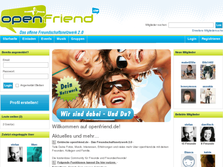 www.openfriend.de