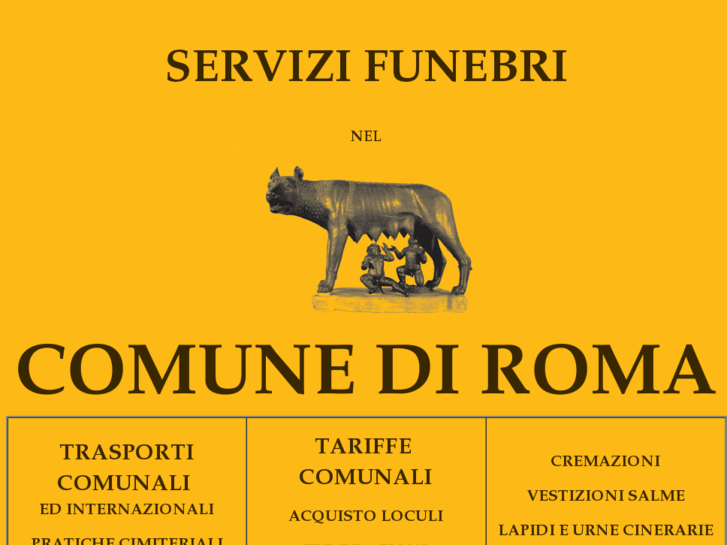 www.servizifunebricomunediroma.com