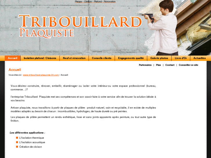 www.tribouillard-plaquiste-34.com