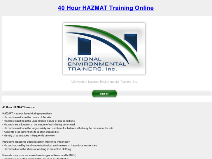 www.40hourhazmattrainingonline.com