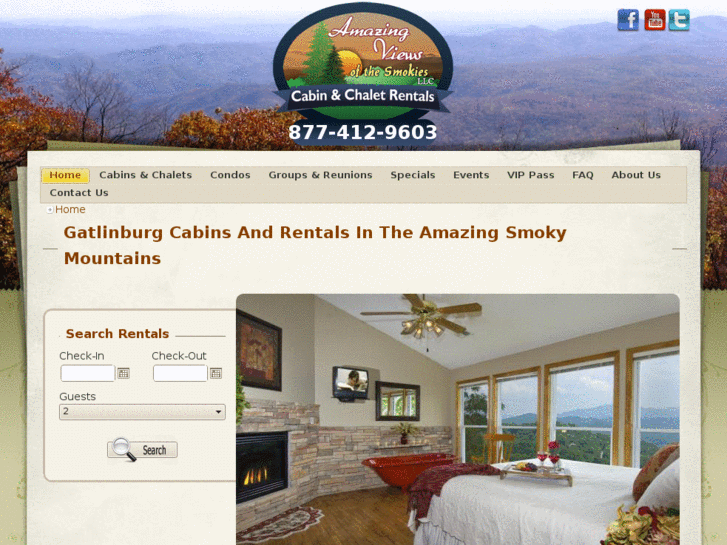 www.amazingviewscabins.com