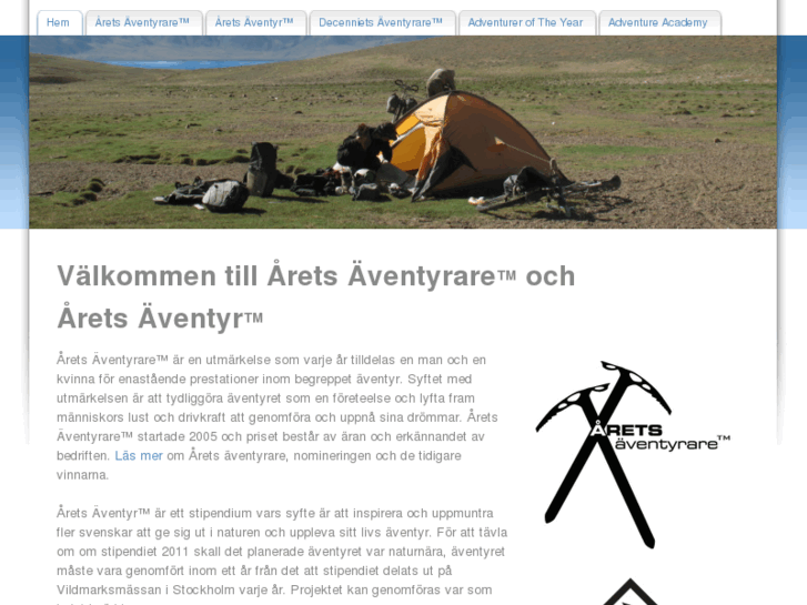 www.aretsaventyrare.se