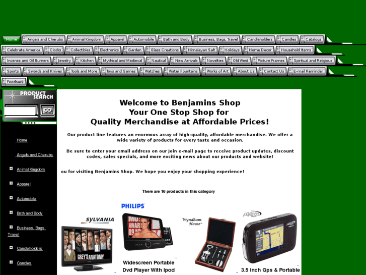 www.benjaminsshop.com