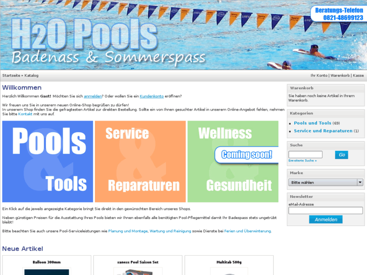 www.h2o-pools.com