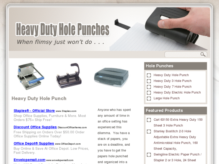 www.heavydutyholepunch.net