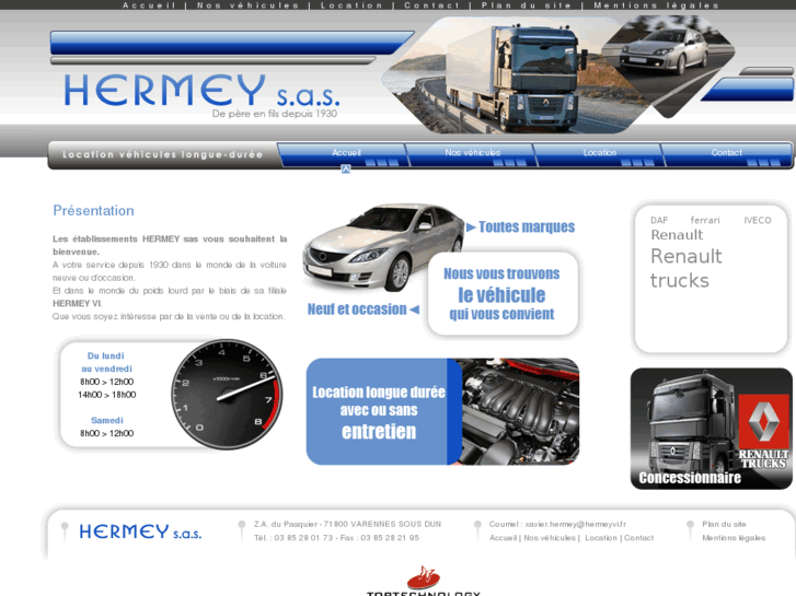 www.hermey-voitures.com