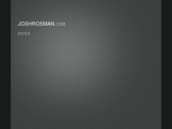 www.joshrosman.com