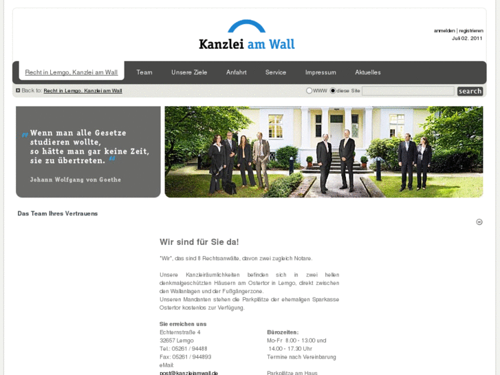 www.kanzleiamwall.de