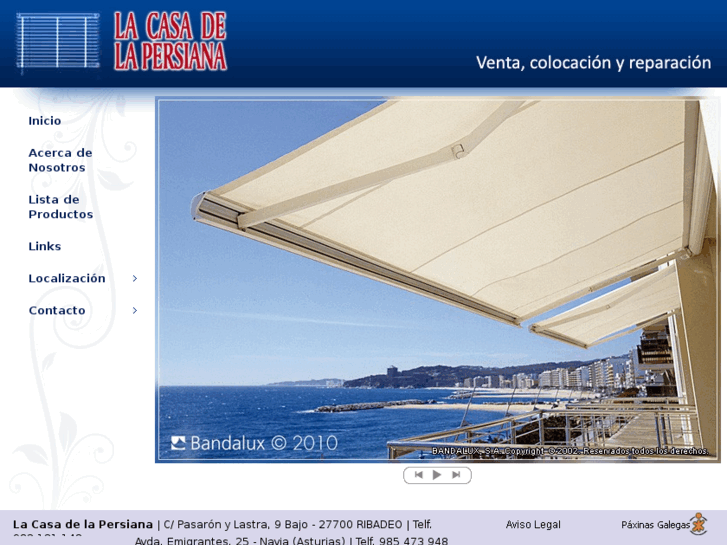 www.lacasadelapersiana.es