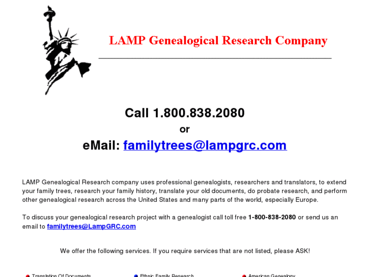 www.lampgenealogicalresearch.com