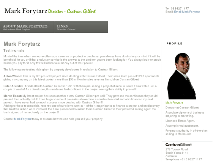 www.mark-forytarz-castran-gilbert.net