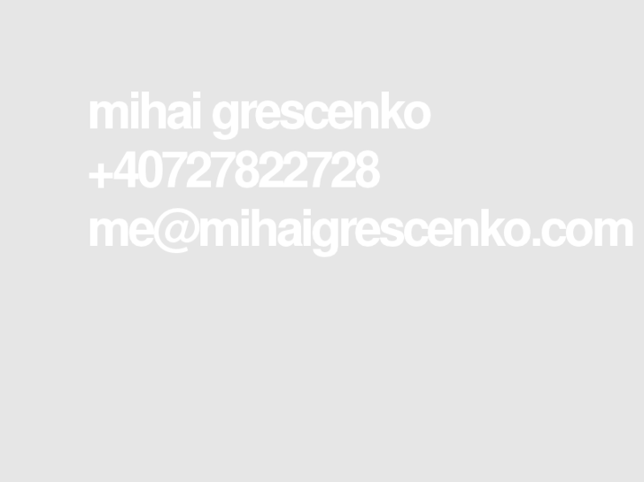 www.mihaigrescenko.com